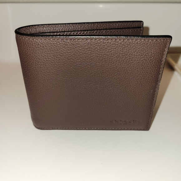 Men's Brown Coach Wallet - Picture 1 of 4